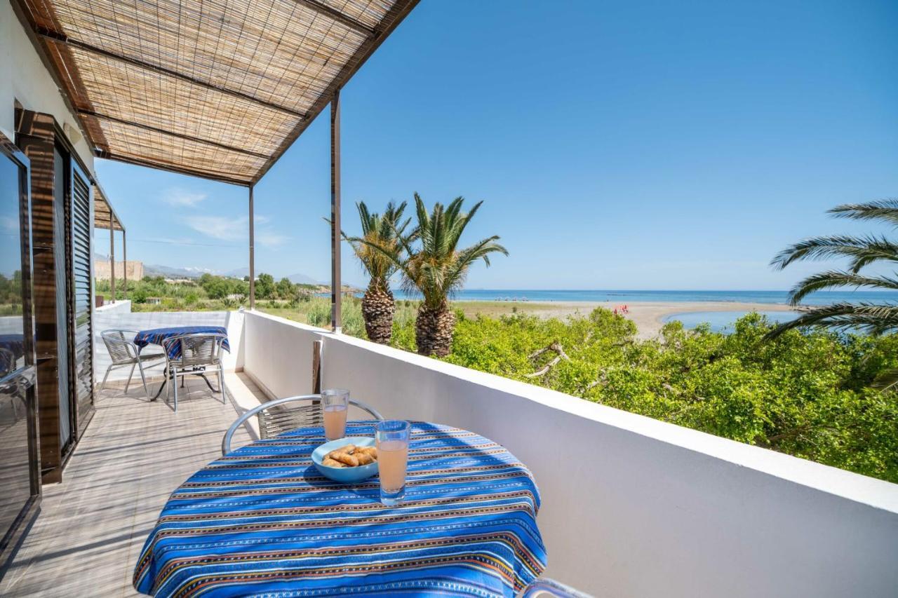Milos Studios & Beach House Frangokásztelo Kültér fotó