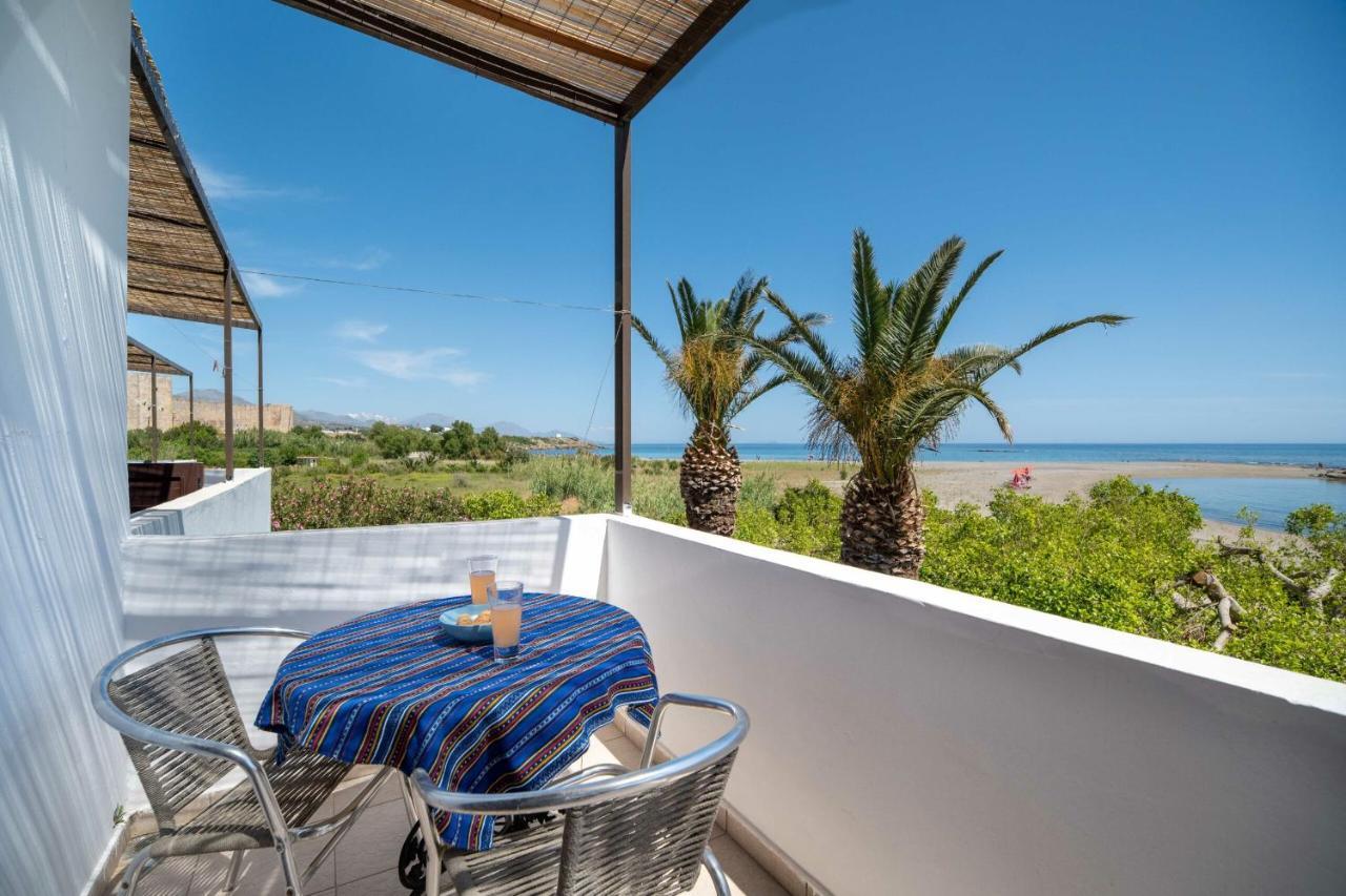 Milos Studios & Beach House Frangokásztelo Kültér fotó